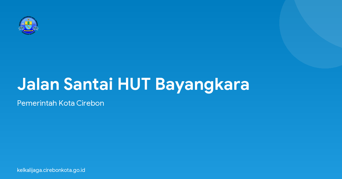 Jalan Santai HUT Bayangkara