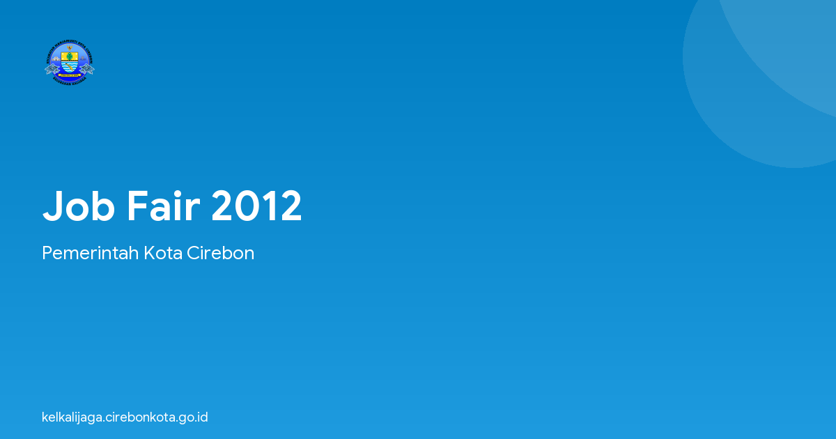 Job Fair 2012