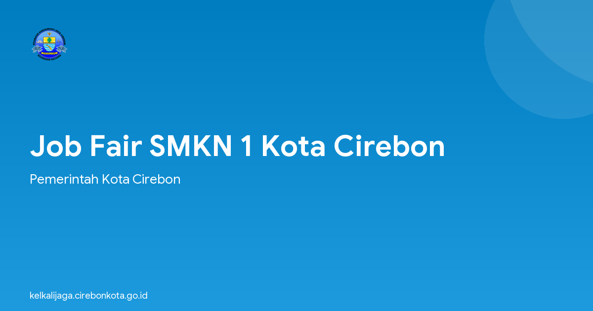 Job Fair SMKN 1 Kota Cirebon