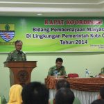 Walikota Pimpin Rakor Bidang Pemberdayaan Masyarakat Di Lingkungan Pemda Kota Cirebon