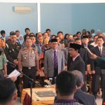 Pelantikan Rektor UNSWAGATI Periode 2014-2018